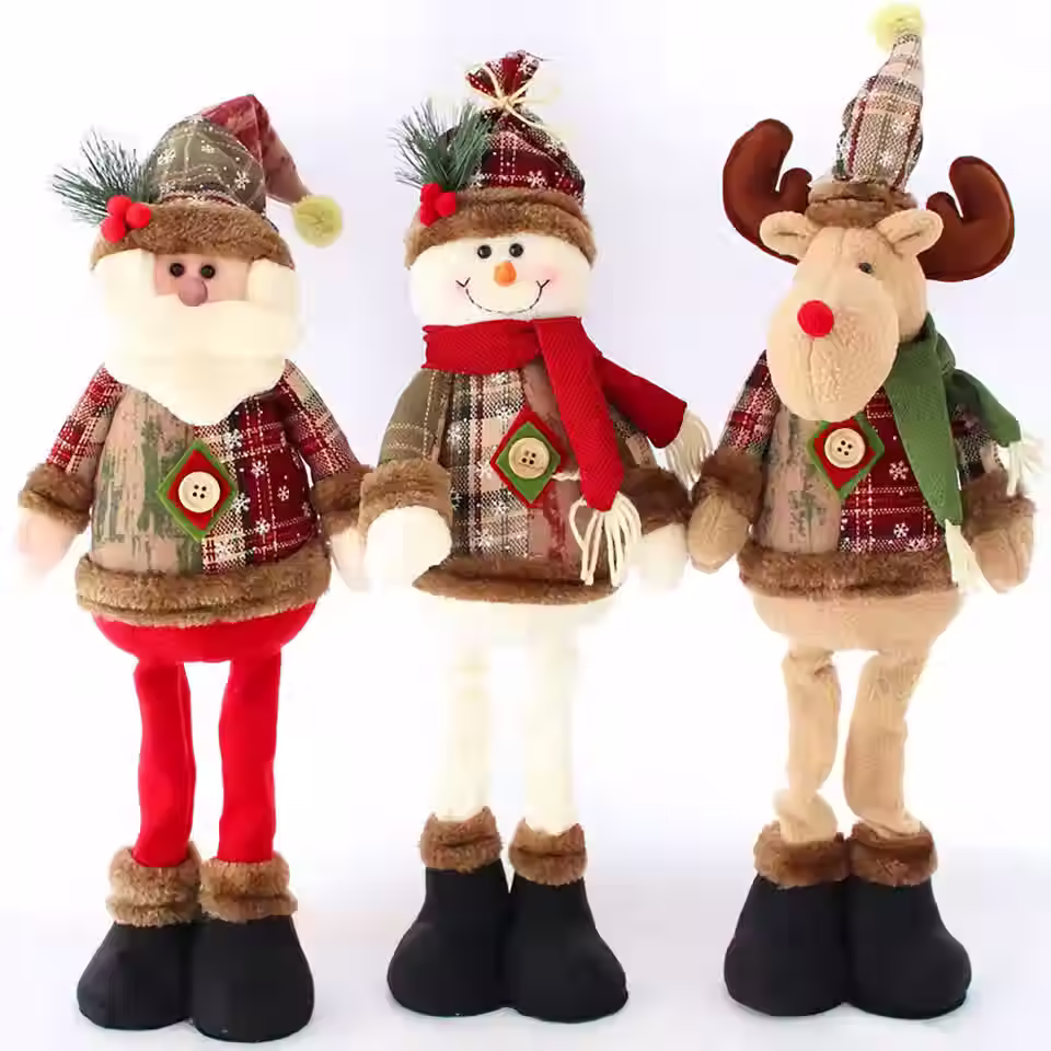 Set of 3 Christmas ornaments 