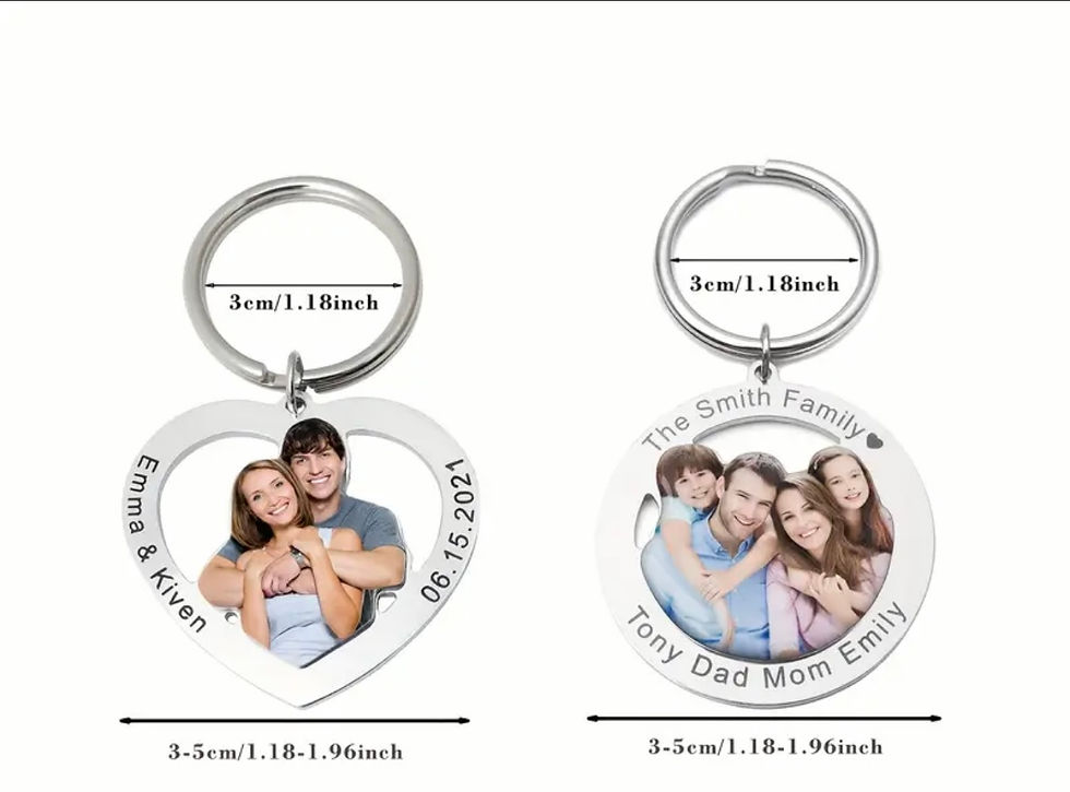 Thumbnail: Personalised keyring
