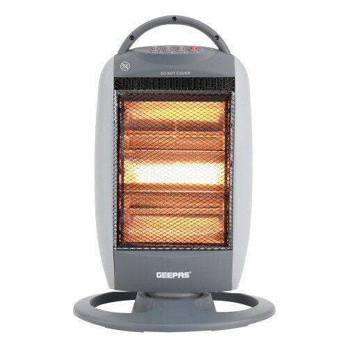 Electric Halogen Heater with 3 Settings with Handle