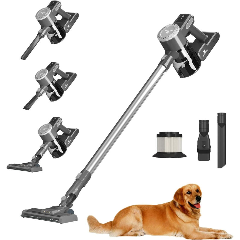 Cordless Upright Handheld Stick Vacuum Cleaner 6 in 1 Hoover Lightweight Quiet V