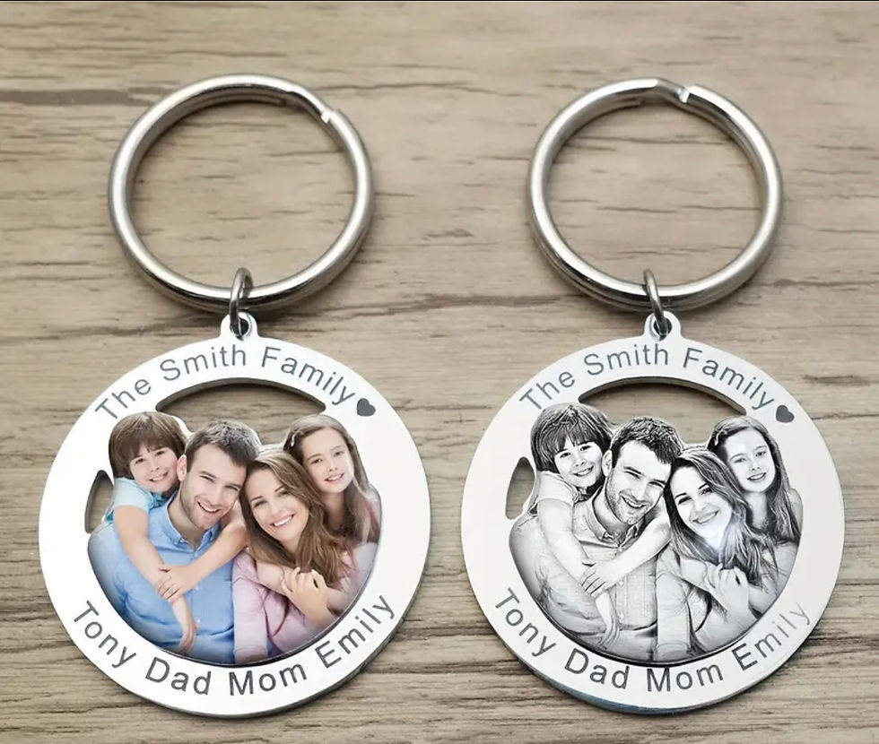 Thumbnail: Personalised keyring