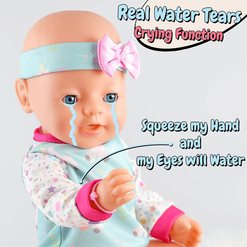 Thumbnail: Interactive Baby Doll Playset 