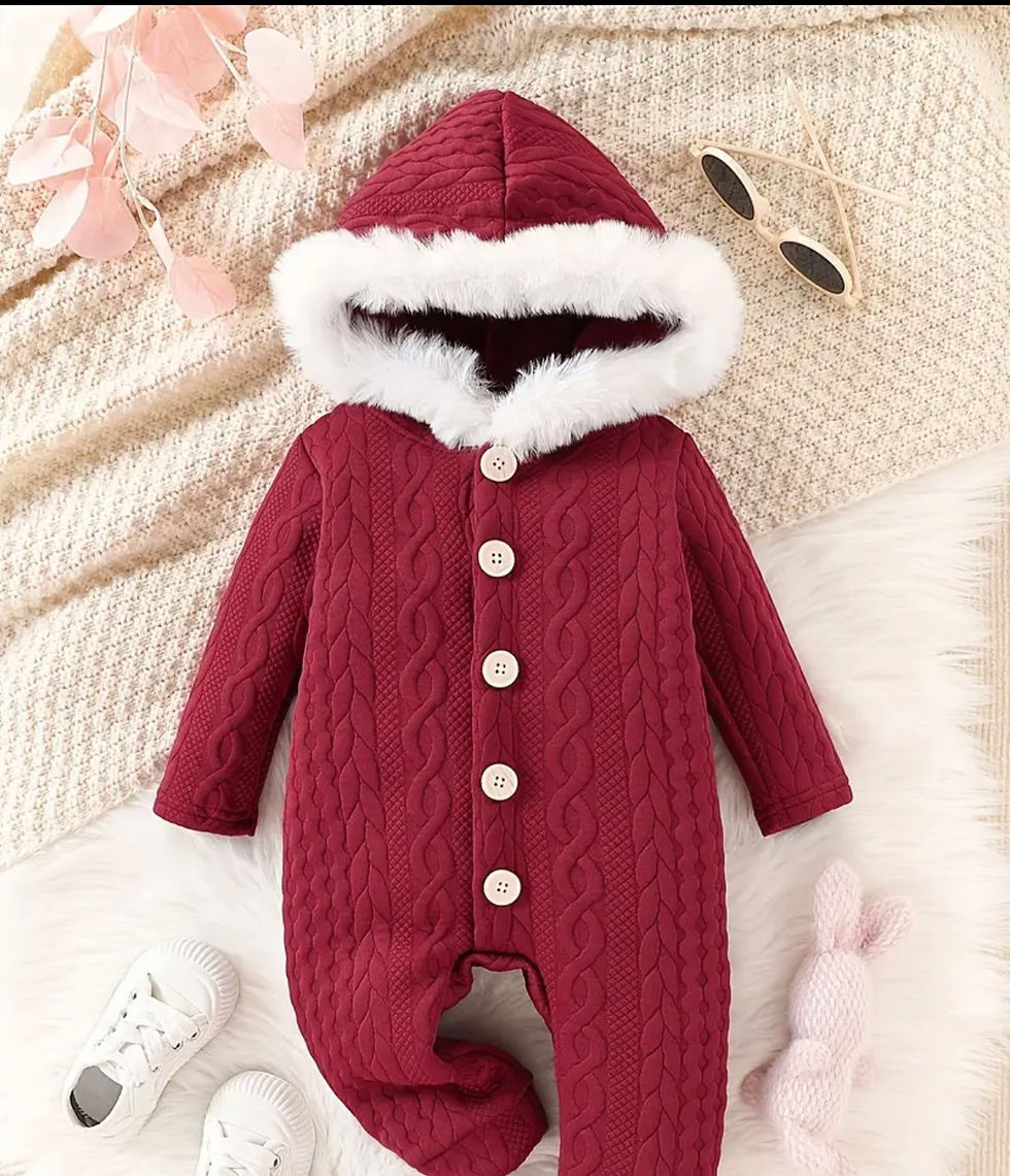 Thumbnail: Girls hoody romper 