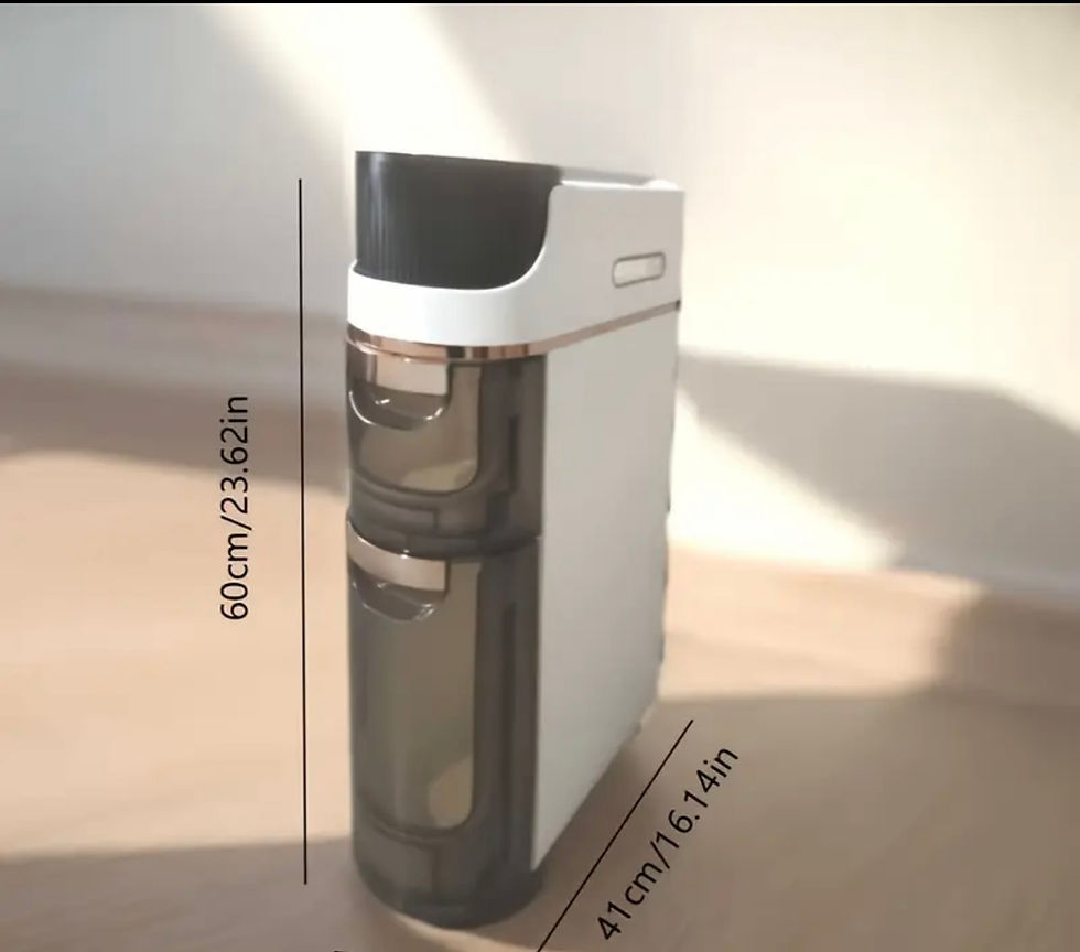 Thumbnail: Plastic transparent storage rack multifunction