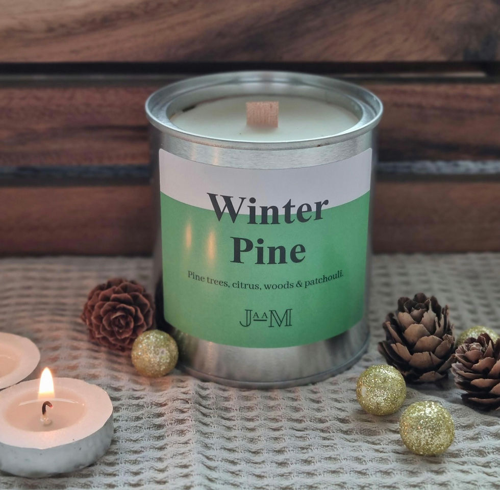 Winter Pine Wood Wick Candle