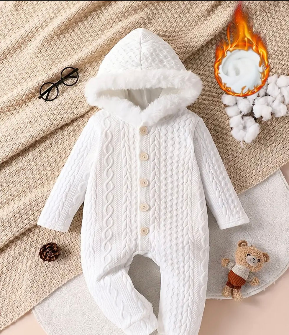 Thumbnail: Girls hoody romper 