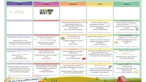 COMEDOR ENERO 2026 - Menú y pagos