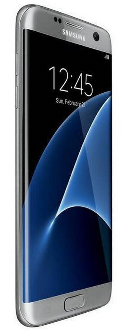 Thumbnail: Samsung S7 EDGE G935V 32GB, Verizon/GSM Unlocked, Silver Titanium (Certified Ref