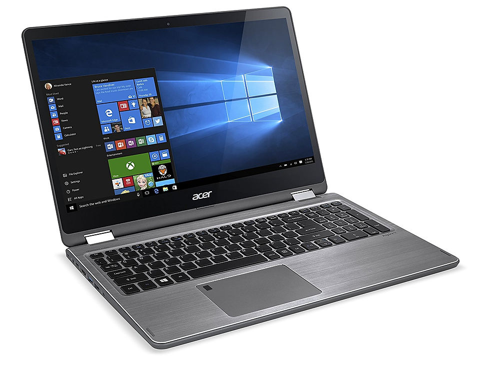 Thumbnail: Acer Aspire R 15 2-in-1 Laptop, 15.6" Full HD Touch, 7th Gen Intel Core i7, GeFo