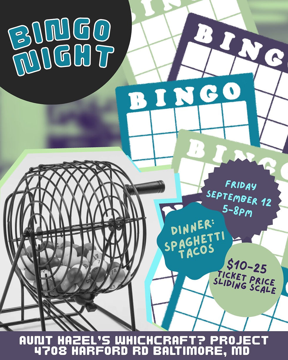 Craft Bingo Night