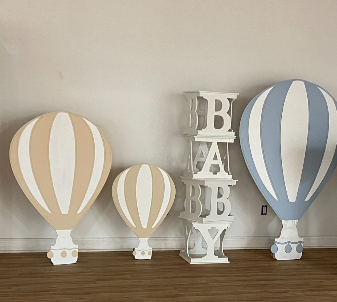 3 Hot air Balloons (Rental)