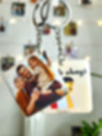 Keychains with photos of a family, “We’ll always be”. Magnetic Marvel Nz - V1
