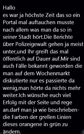 Wir demonstrieren gegen Polizeigewalt in Neunkirchen Saar