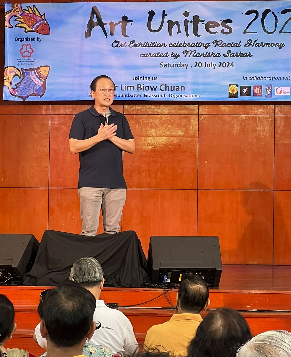 Art Unites Exhibition: A Celebration of Racial Harmony and Multicultural Charm