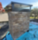 Chimney repair in progress with new flashing and protective underlayment installed