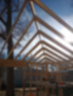 Framing in Progress – Custom Structure Build