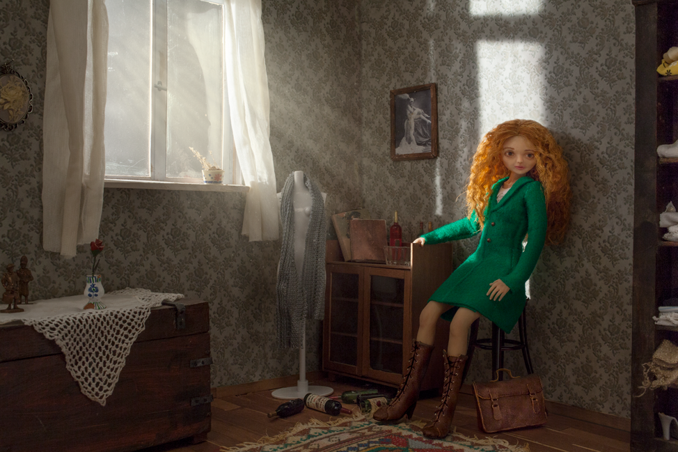 Old House set and puppet