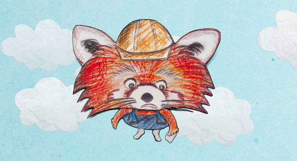 cut out frame from HOW TO BE A SHARK