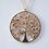 Thumbnail: Rose Gold Plated Tree of Life Necklace