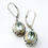 Thumbnail: Sterling Silver/18K Prasiolite Dangle Earrings