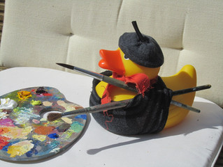 Easter and Picasso Duck