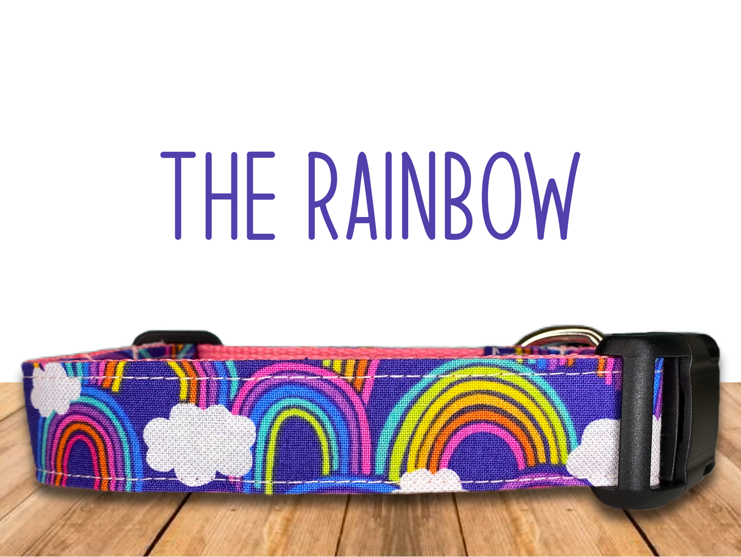 Rainbow Dog Collar