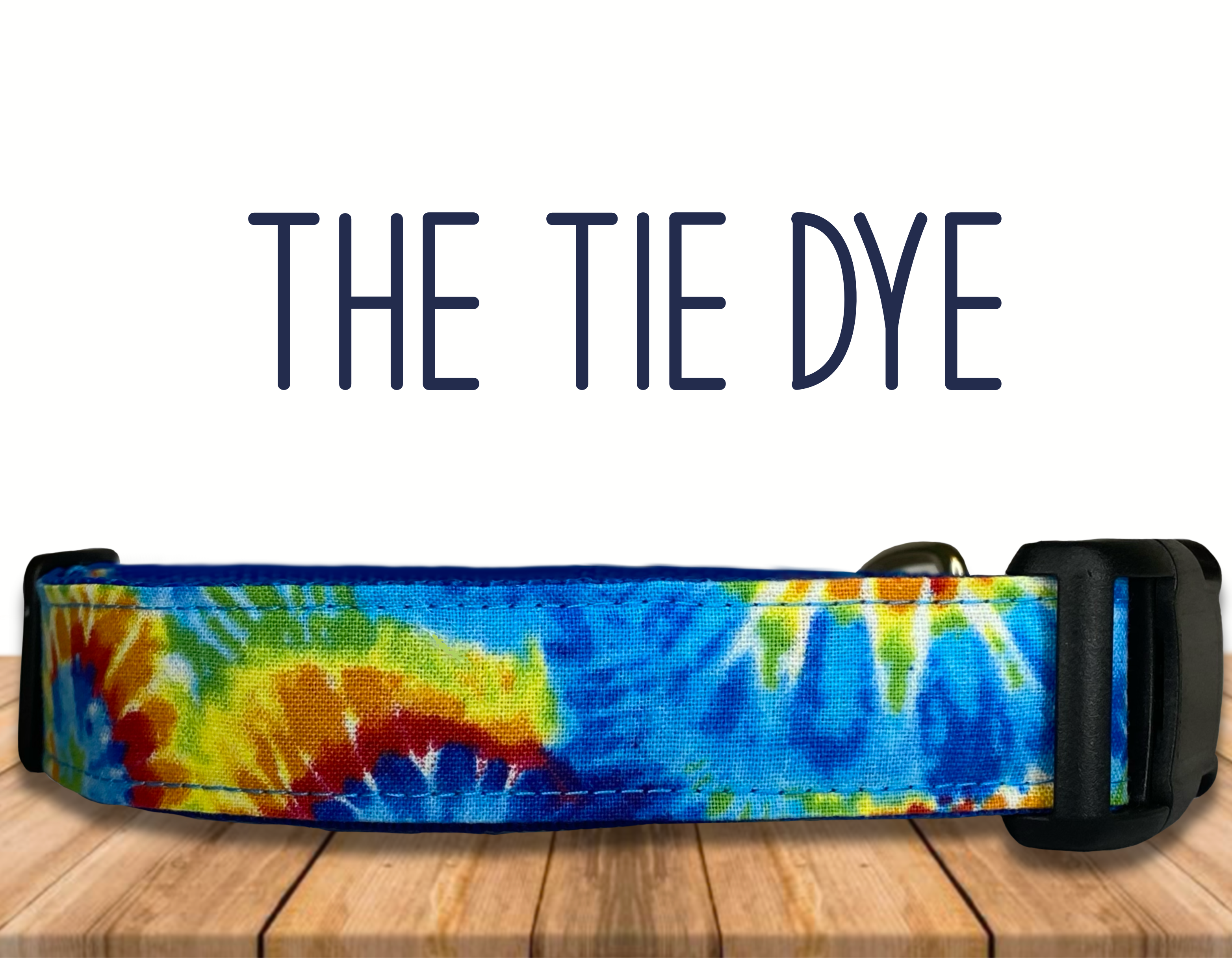 Tie Dye Dog Collar