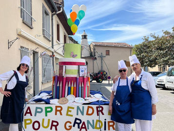 Notre char au carnaval de Cébazat