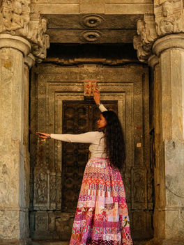 Upcycled Patchwork Maxi Long Skirt in Tone by Tone Baby Pink Colors By Anamica Fashion Patchwork Apparel Manufacturer Jaipur Rajasthan