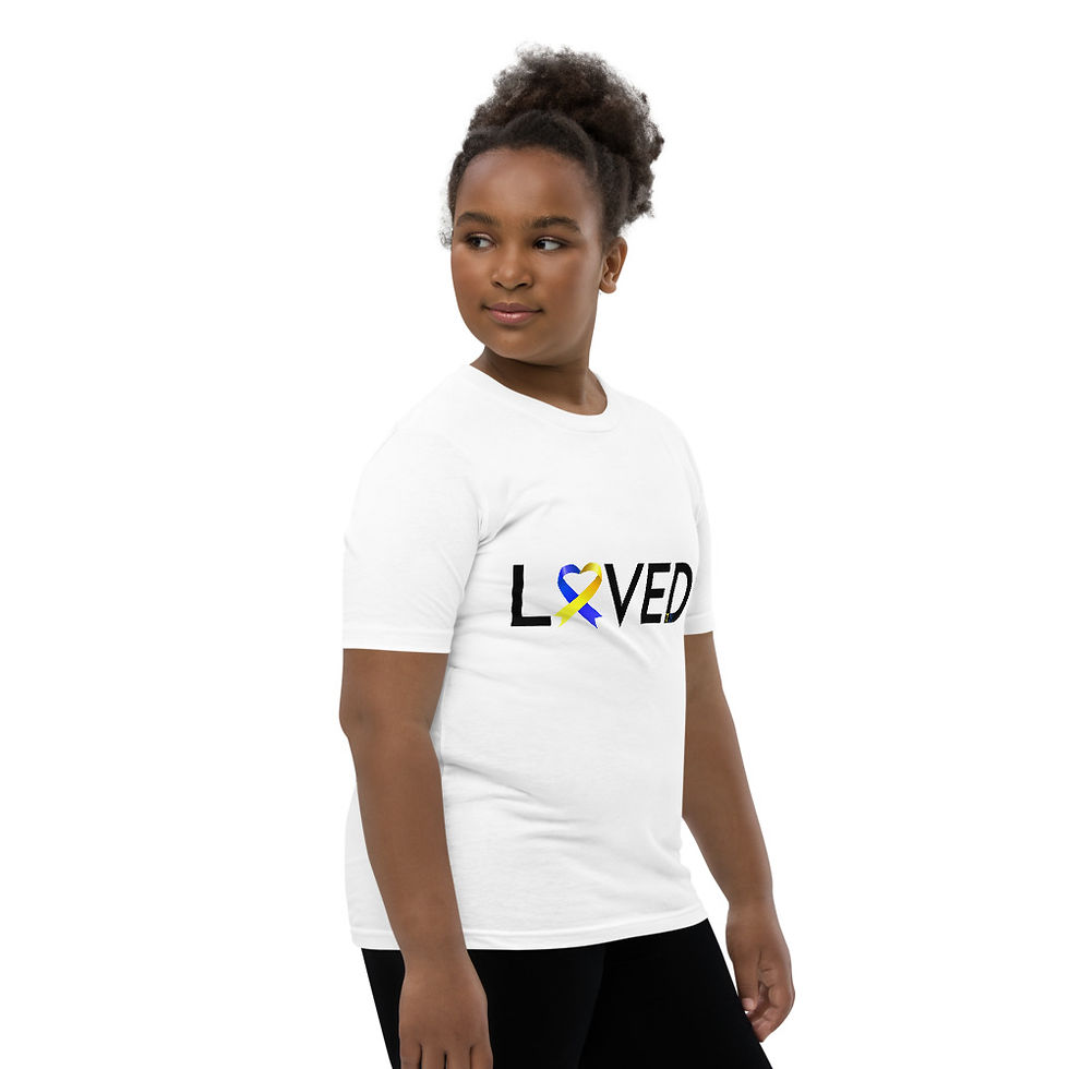 Thumbnail: Loved DS Youth Short Sleeve T-Shirt