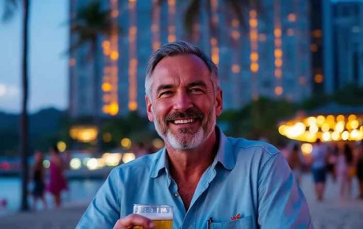 American traveler experiencing the rich culture and daily life in Vietnam