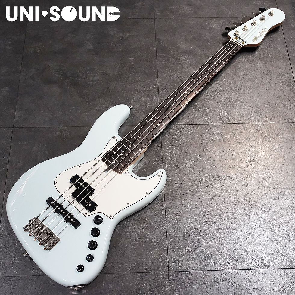 Alleva Coppolo LG5 Classic Custom Modified P/J Sonic Blue