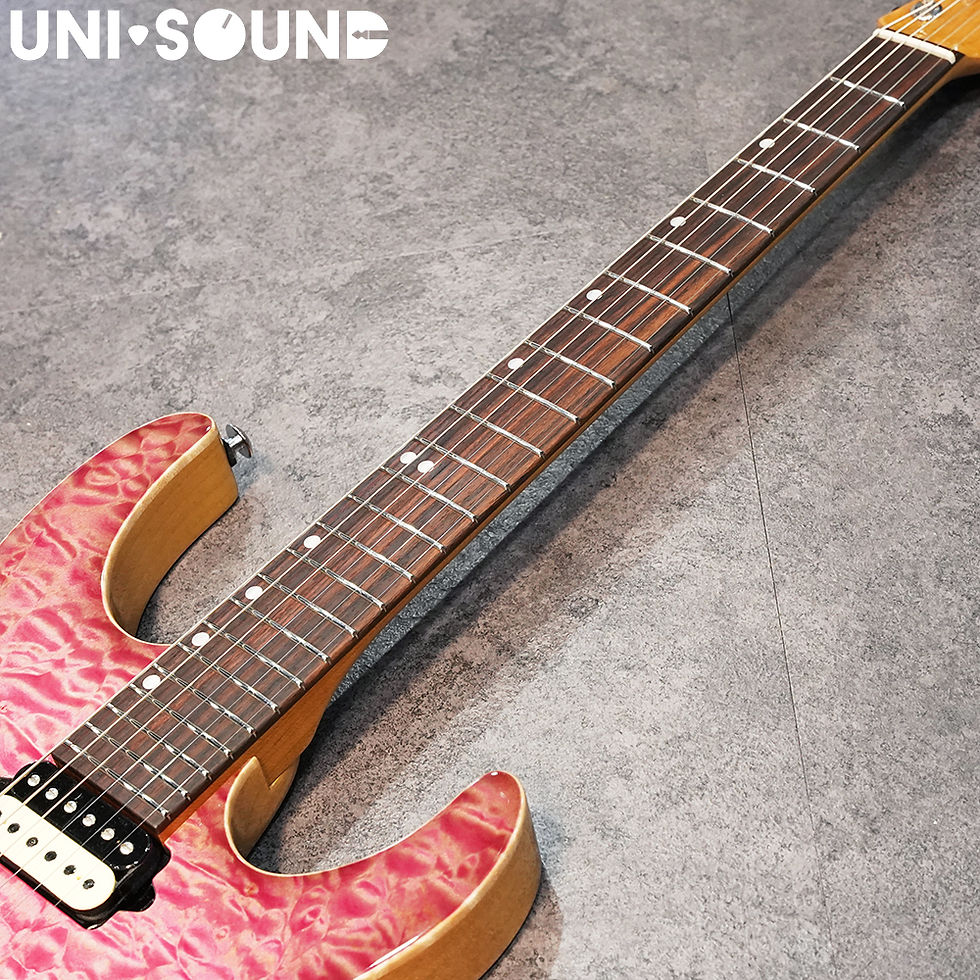 Thumbnail: Suhr Custom Modern - Trans Purple Quilted Maple (Custom Select Top)