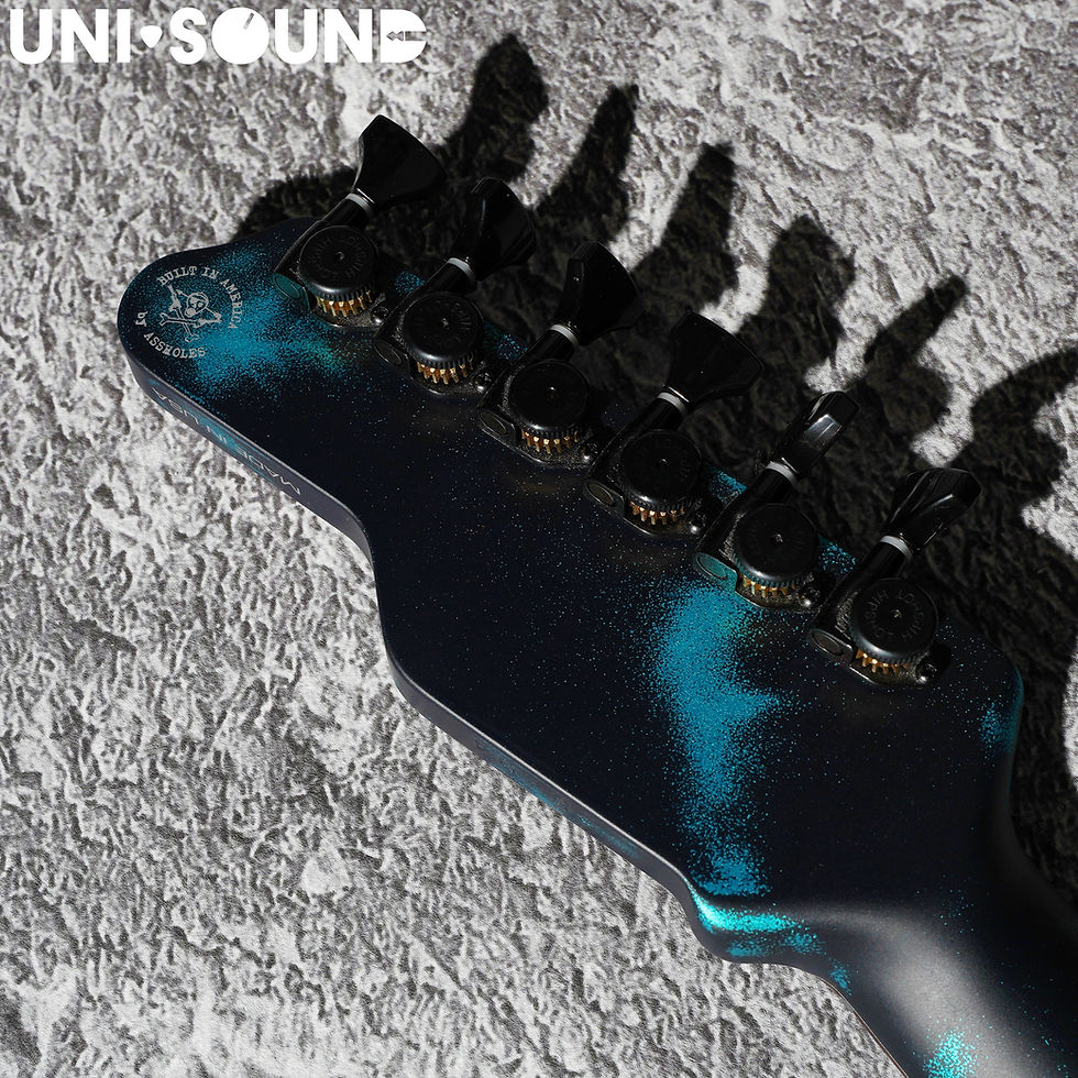 Thumbnail: James Tyler Guitars Studio Elite HD - Black Shmear with Turquoise Tint