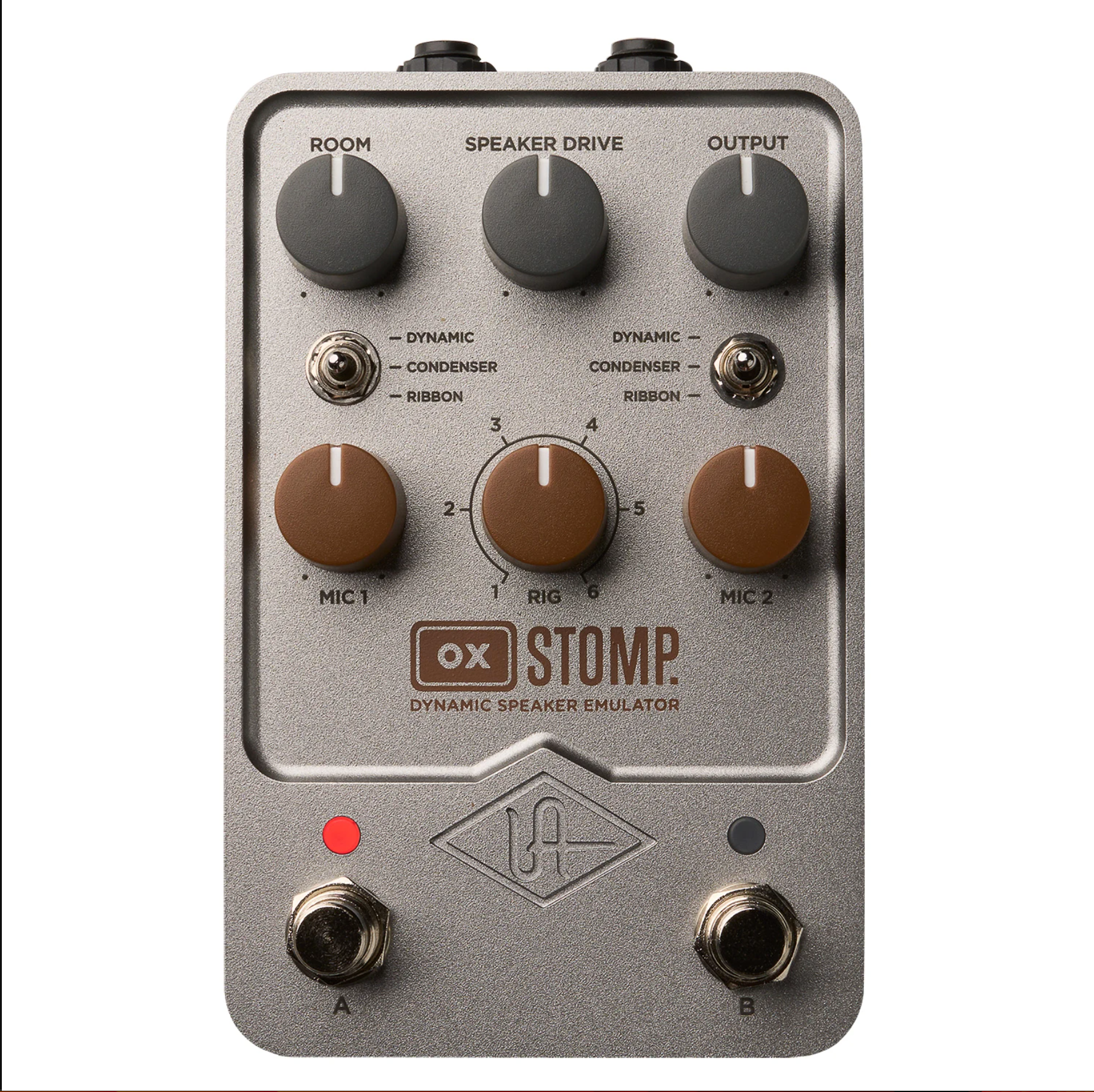Universal Audio OX Stomp Dynamic Speaker Emulator Stereo Pedal