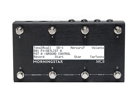 MORNINGSTAR MC8 新品・未使用 Morningstar MC8 Programmable Midi Controller | unisound