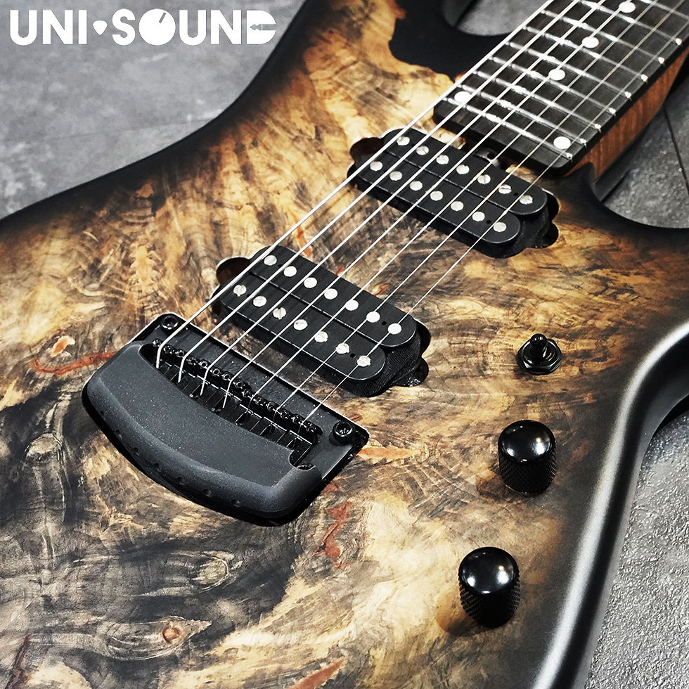 Thumbnail: Ernie Ball MusicMan Jason Richardson Cutlass 7 Strings - Buckeye Burl - USED