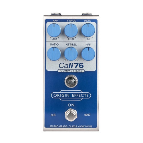 Origin Effects Cali76 Compact Bass - Blue | unisound Origin Effects Cali76 Compact Bass - Blue | unisound