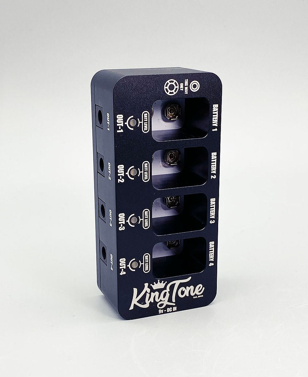 King Tone Guitar Battery Box unisound