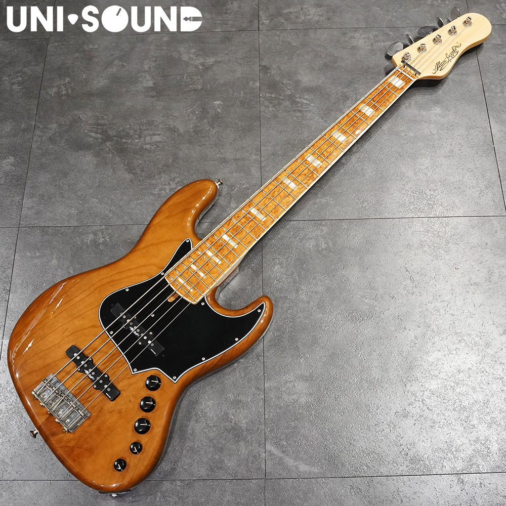 Alleva Coppolo LM 5 Dlx - Custom Trans Root Beer - Roasted Birdseye Maple - Used