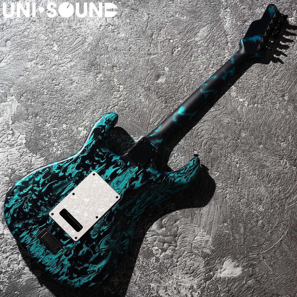 Thumbnail: James Tyler Guitars Studio Elite HD - Black Shmear with Turquoise Tint