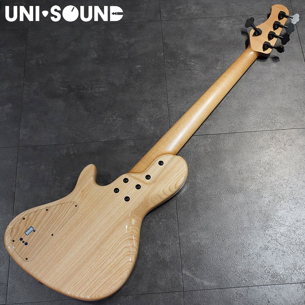 Thumbnail: Sadowsky Customshop Series 24-Fret Single Cut 5-String - Buckeye Burl - Natural