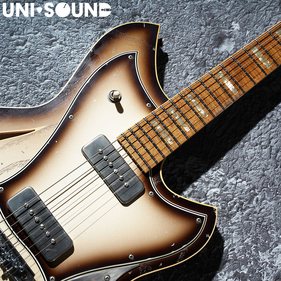 Thumbnail: Novo Guitars Custom Miris J - Toasted Marshmallow