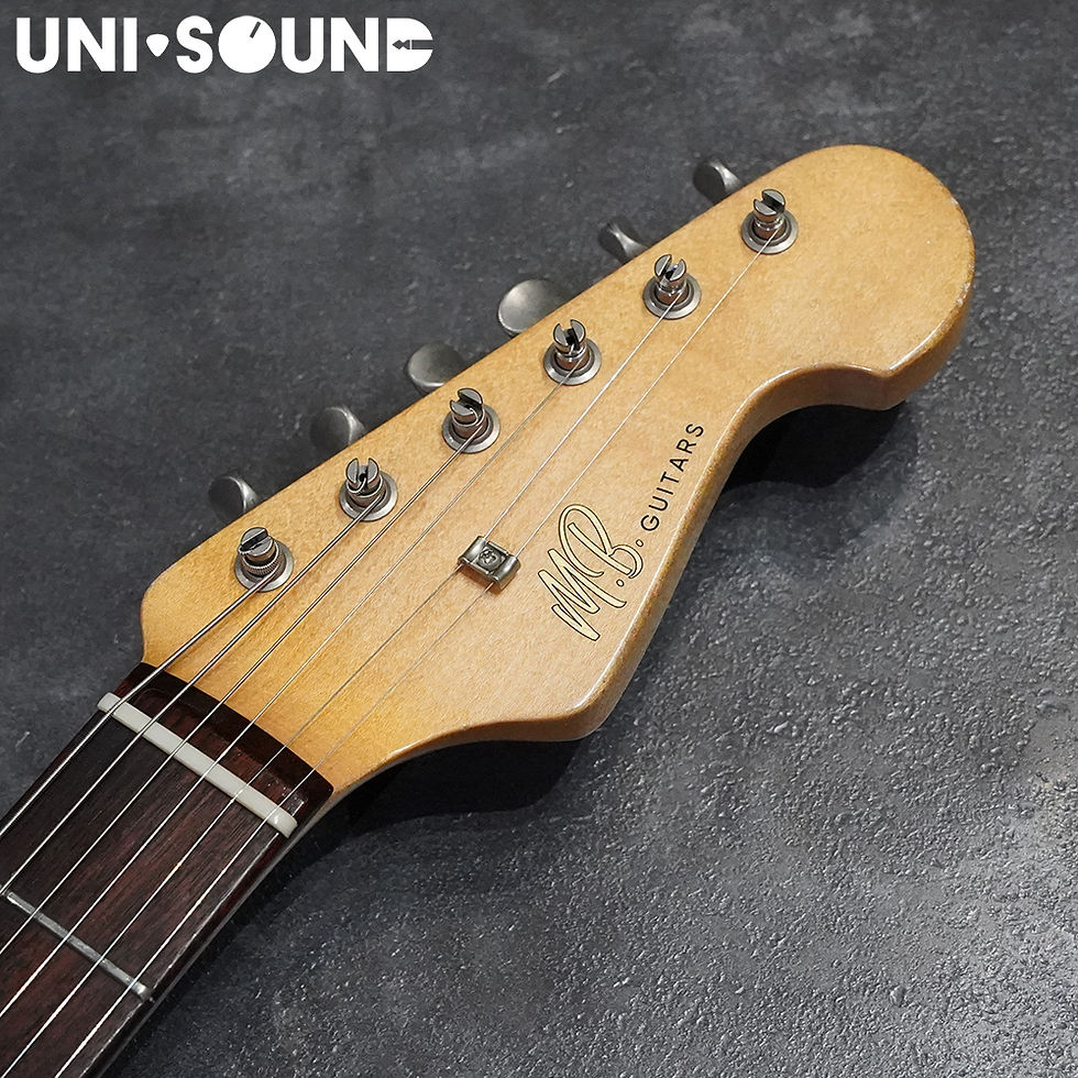 Thumbnail: M.B. Guitars '62 S Style - Blonde