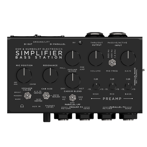 DSM & Humboldt Electronics Simplifier Bass Station | unisound