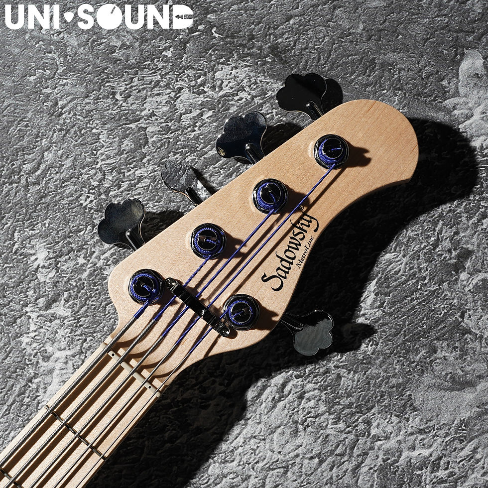 Thumbnail: Sadowsky MetroLine 21-Fret Vintage J/J Bass - Bora Bora Blue Satin