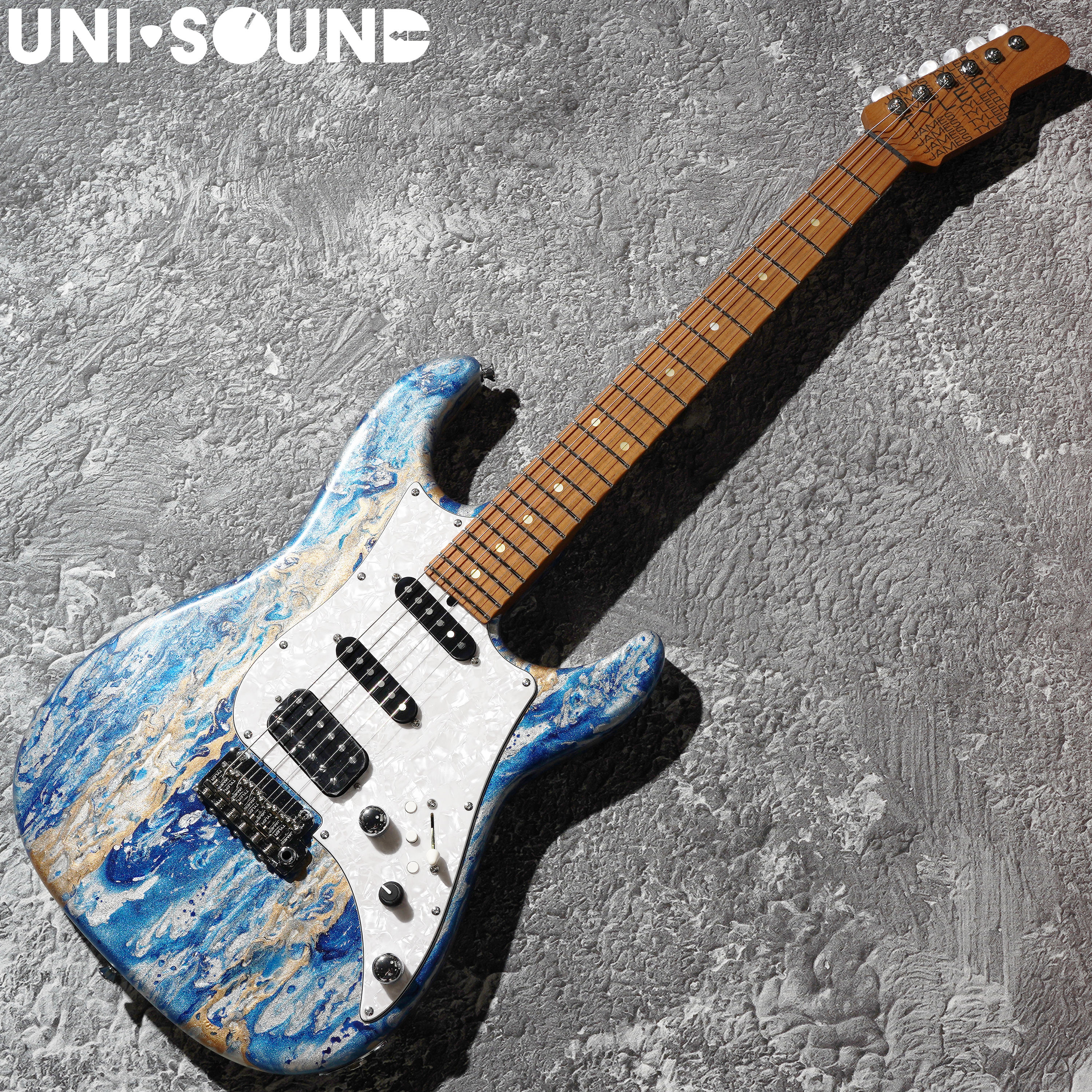 James Tyler Guitars Studio Elite HD - Golden Blueberry Shmear