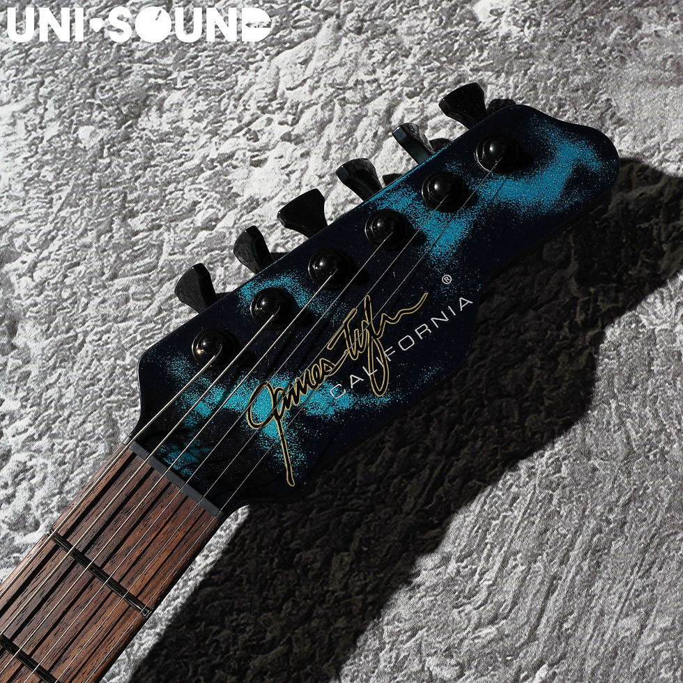 Thumbnail: James Tyler Guitars Studio Elite HD - Black Shmear with Turquoise Tint
