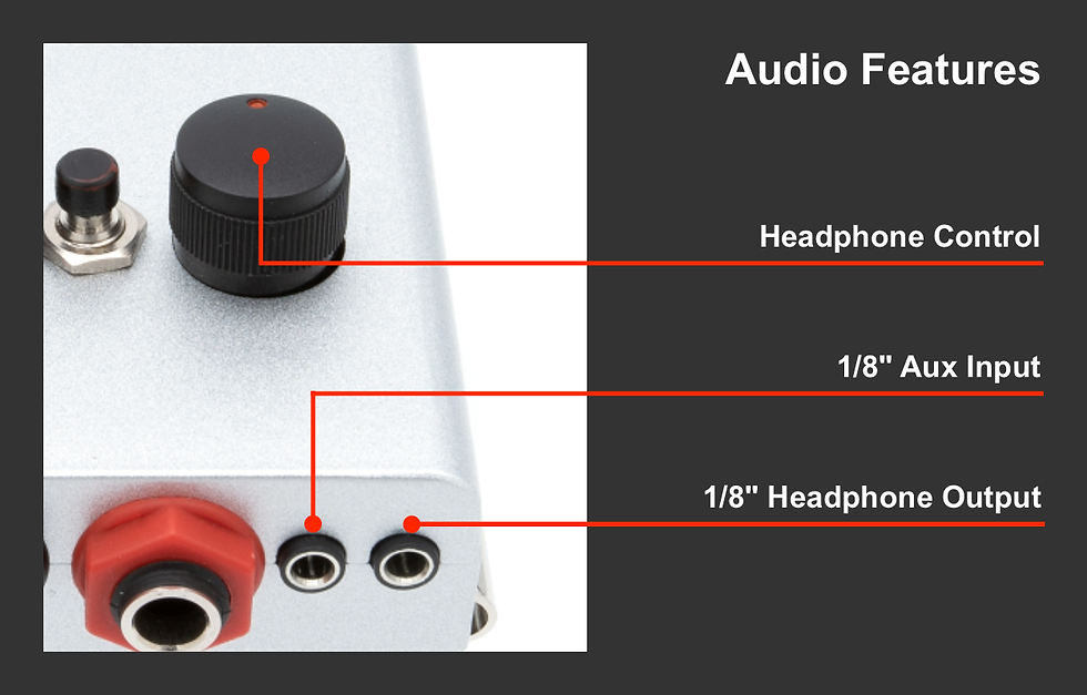 Thumbnail: Backbeat Bass Rumble Pack / Headphone Amp