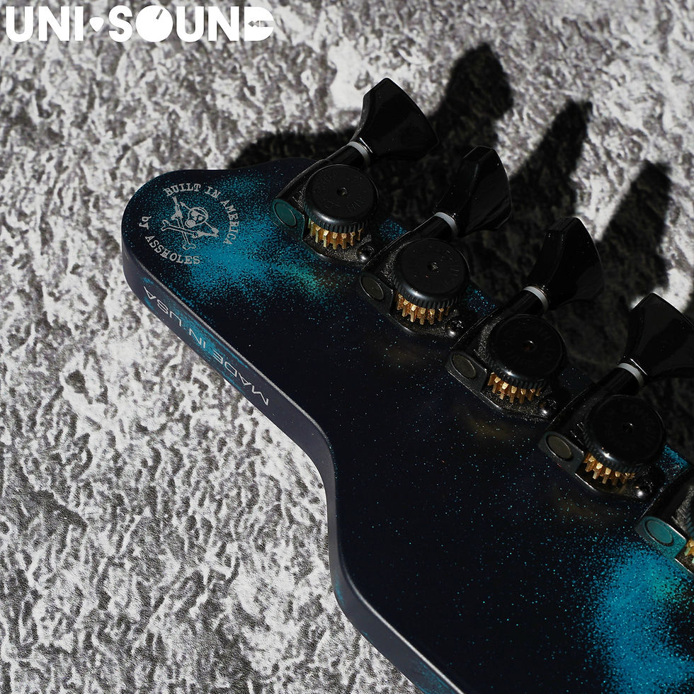 Thumbnail: James Tyler Guitars Studio Elite HD - Black Shmear with Turquoise Tint